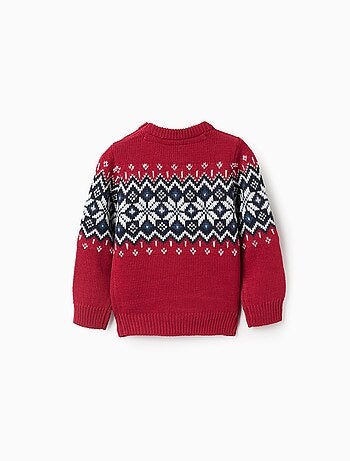 Pull en Maille Jacquard de Noël