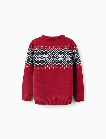 Pull en Maille Jacquard de Noël