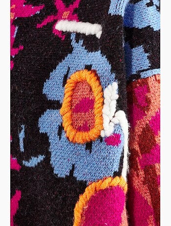 Pull en maille jacquard oversize hiccup