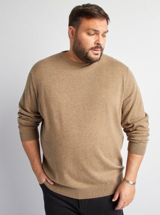 Pull en maille jersey fine jauge