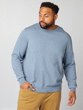 Pull en maille jersey fine jauge