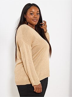 Pull en maille lâche - Kiabi