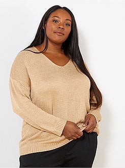 Pull en maille lâche - Kiabi