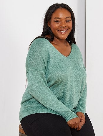 Pull en maille lâche