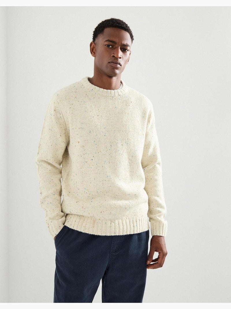 Pull en maille, MO Fashion Beige - Kiabi