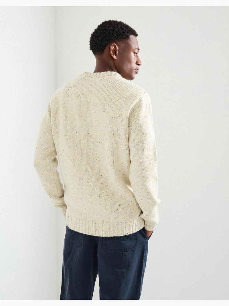 Pull en maille, MO Fashion Beige - Kiabi