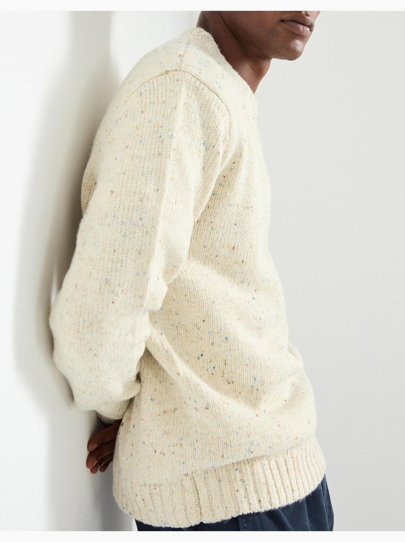 Pull en maille, MO Fashion Beige - Kiabi