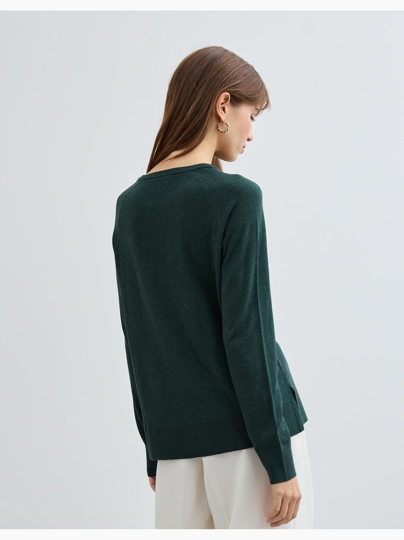 Pull en maille, MO Fashion Vert - Kiabi
