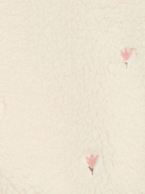 Pull en maille moutonnée à motif - Kiabi