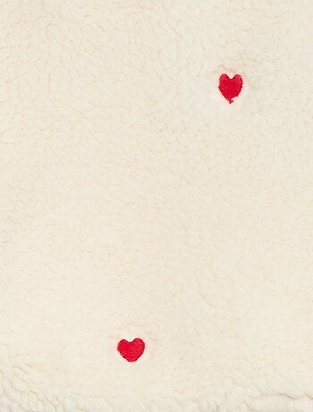 Pull en maille moutonnée à motif