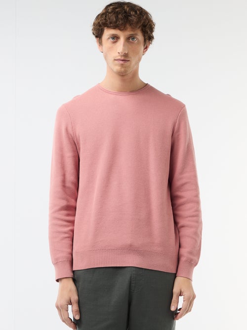 Pull en maille nid d'abeille - Kiabi Pull en maille nid d'abeille - Kiabi