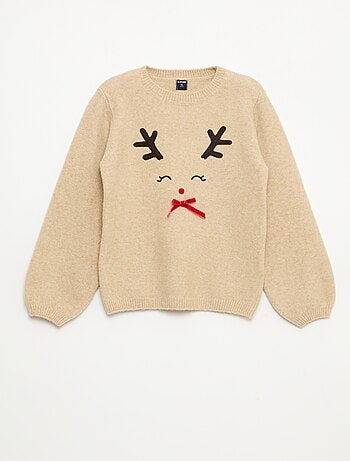 Pull en maille 'Noël'