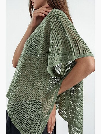 Pull en maille orné de sequins hiccup