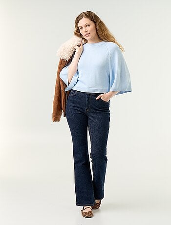 Pull en maille oversize avec emmanchures basses