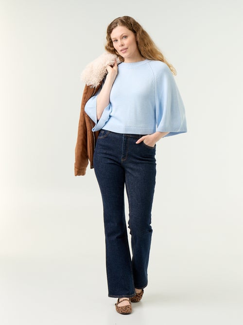 Pull en maille oversize avec emmanchures basses - Kiabi