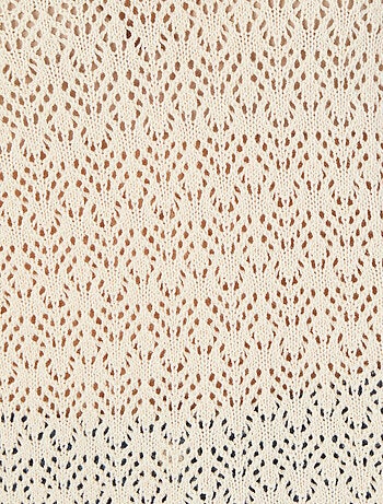 Pull en maille pointelle - Damart