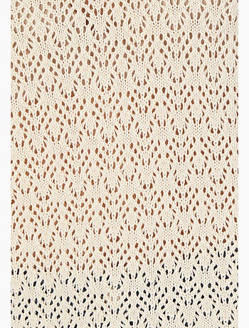 Pull en maille pointelle - Damart
