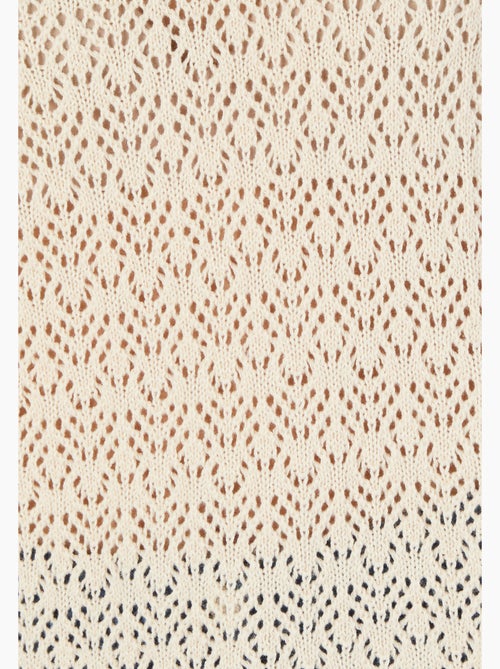 Pull en maille pointelle - Damart - Kiabi