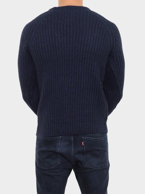 Pull en maille torsadée - Kiabi
