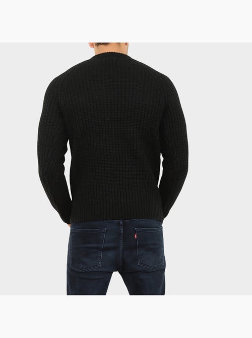 Pull en maille torsadée - Kiabi