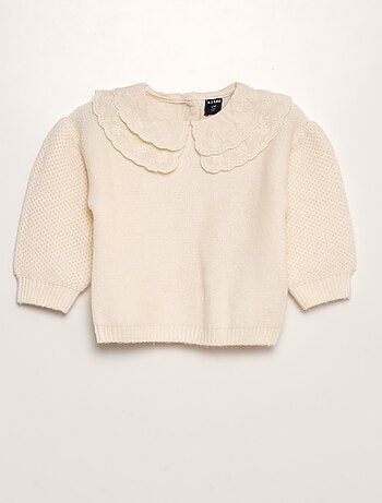 Pull en maille tricot