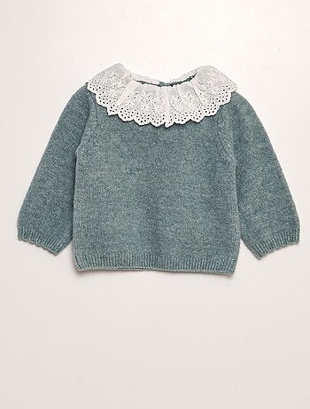 Pull en maille tricot