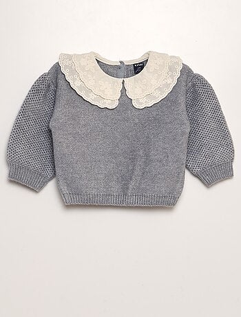 Pull en maille tricot