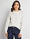     Pull en maille tricot vue 2
