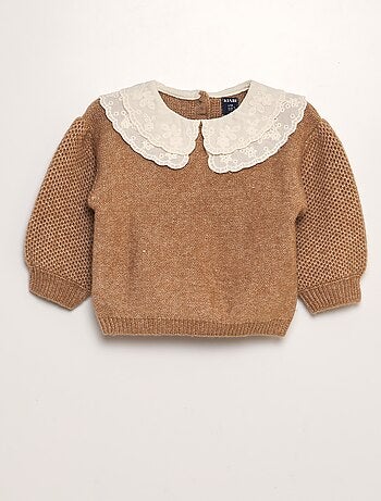 Pull en maille tricot