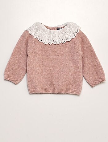 Pull en maille tricot