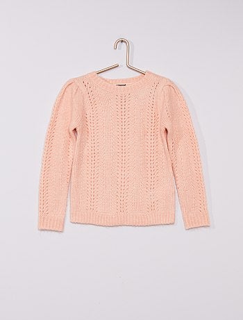 Pull en maille tricot