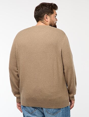 Pull en maille uni
