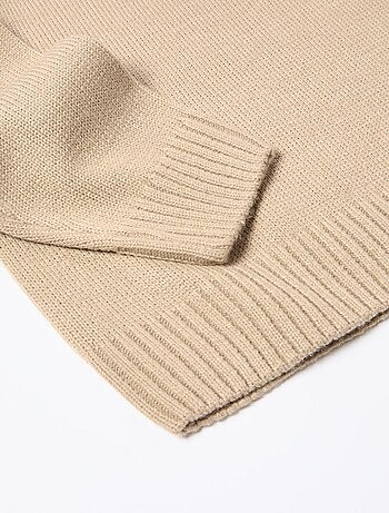 Pull en maille zippé, MO Fashion