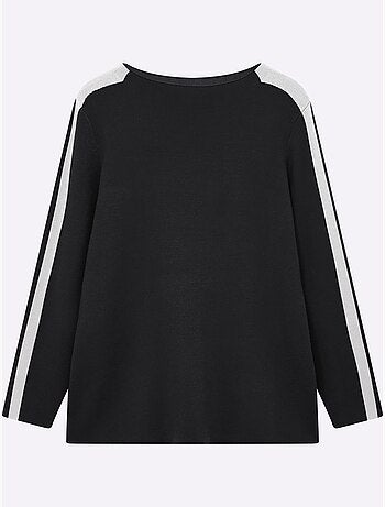 Pull en tricot - taille standard - sheego