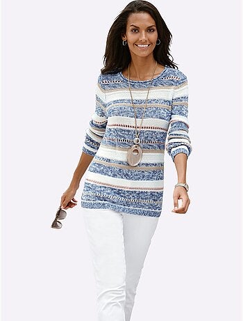 Pull en tricot 54% coton - taille standard - witt