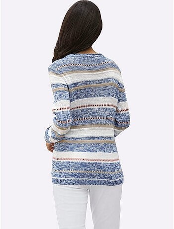 Pull en tricot 54% coton - taille standard - witt