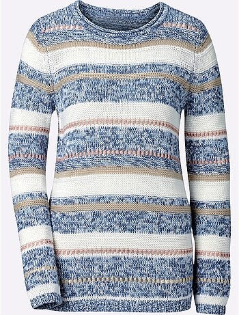 Pull en tricot 54% coton - taille standard - witt