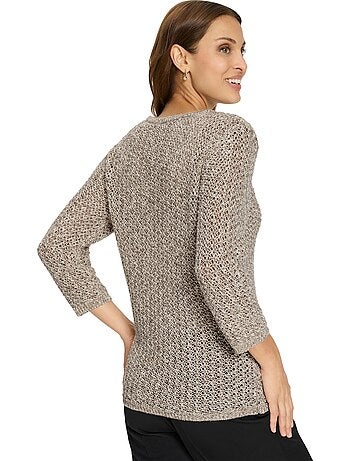 Pull En Tricot 60% Coton - Taille Standard - Witt
