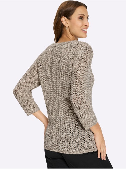 Pull En Tricot 60% Coton - Taille Standard - Witt - Kiabi