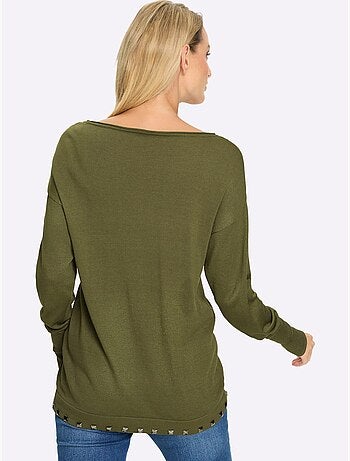 Pull En Tricot 60% Viscose - Taille Standard - Helline