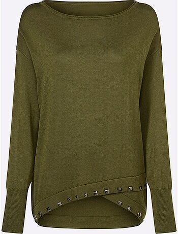Pull En Tricot 60% Viscose - Taille Standard - Helline