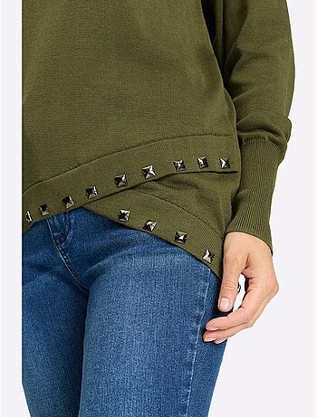 Pull En Tricot 60% Viscose - Taille Standard - Helline