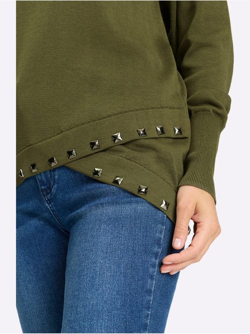 Pull En Tricot 60% Viscose - Taille Standard - helline - Kiabi