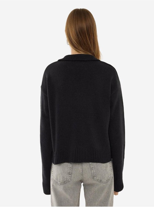 Pull en tricot à col polo - Kiabi Pull en tricot à col polo - Kiabi