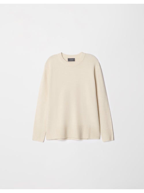 Pull en tricot à col rond - Kiabi