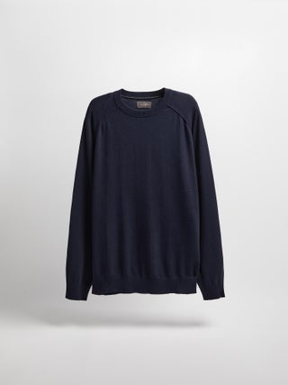 Pull en tricot à col rond