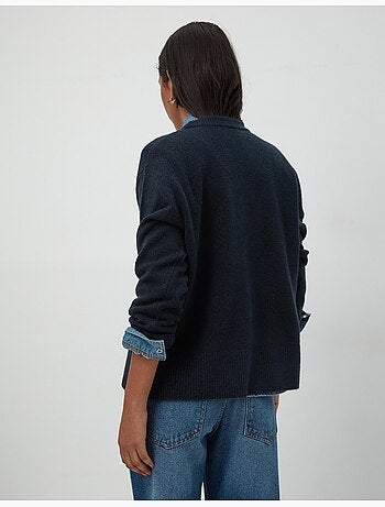Pull en tricot à col rond