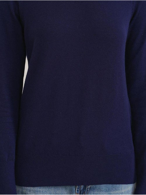 Pull en tricot à col rond et coupe slim mixray - Kiabi Pull en tricot à col rond et coupe slim mixray - Kiabi
