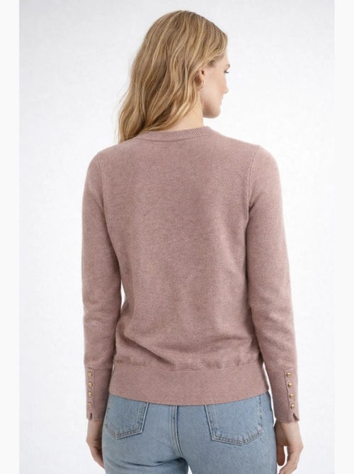 Pull en tricot à col rond et coupe slim mixray - Kiabi Pull en tricot à col rond et coupe slim mixray - Kiabi