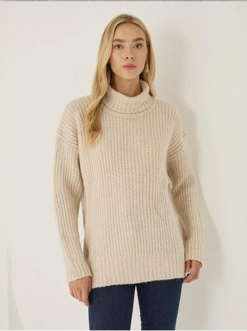 Pull en tricot à col roulé - Kiabi Pull en tricot à col roulé - Kiabi